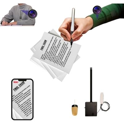 PingaOculto Camara Espia Examenes (Bateria Integrada + Pinganillo VIP Pro) Microcamara 4K camuflada en boton y auricular espia invisible que recibe el audio de la aplicacion. Para examenes PingaOculto Camara Espia Examenes (Bateria Integrada + Pinganillo VIP Pro) Microcamara 4K camuflada en boton y auricular espia invisible que recibe el audio de la aplicacion. Para examenes
