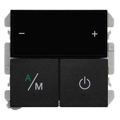 Simon Kit termostato iO para calefacción conectivo de empotrar, 270, Termostato Pared Plano y Fino, Fácil Instalar, Incluye Marco, Tapa y Mecanismo, Color Negro Mate Simon Kit termostato iO para calefacción conectivo de empotrar, 270, Termostato Pared Plano y Fino, Fácil Instalar, Incluye Marco, Tapa y Mecanismo, Color Negro Mate