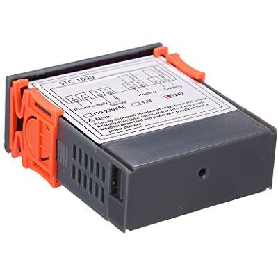 Generic Genérico Pantalla Digital de Refrigeración y Calefacción de Conmutación Automática Máquina de Mariscos Enfriador Controlador de Temperatura Termostato STC 1000 24 V Se Puede (24V) Generic Genérico Pantalla Digital de Refrigeración y Calefacción de Conmutación Automática Máquina de Mariscos Enfriador Controlador de Temperatura Termostato STC 1000 24 V Se Puede (24V)