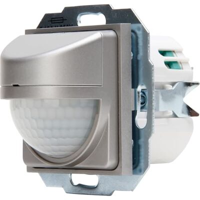 Kopp HK 07 INFRAcontrol T 180°, Detector de Movimiento por Infrarrojos, 50 x 50 mm, Color: Acero Kopp HK 07 INFRAcontrol T 180°, Detector de Movimiento por Infrarrojos, 50 x 50 mm, Color: Acero