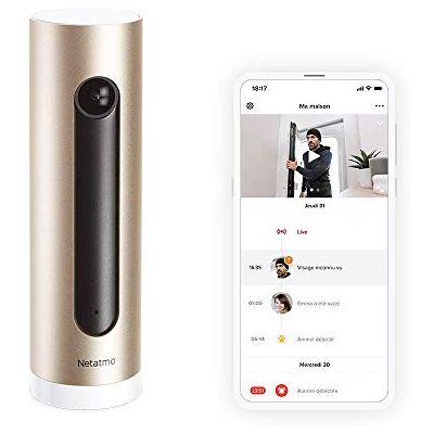 Netatmo Cámara de Vigilancia Interior WiFi 2,4 GHz (Reacondicionada A+) Netatmo Cámara de Vigilancia Interior WiFi 2,4 GHz (Reacondicionada A+)