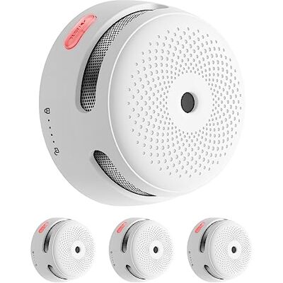 X-Sense Detector de Humo WiFi, Alarma con Notificaciones al Móvil y Silencio Remoto (Requiere Base SBS50), Certificado EN 14604, Batería Reemplazable de 5 Años de Duración, 85 dB, , 3 Uds. X-Sense Detector de Humo WiFi, Alarma con Notificaciones al Móvil y Silencio Remoto (Requiere Base SBS50), Certificado EN 14604, Batería Reemplazable de 5 Años de Duración, 85 dB, , 3 Uds.