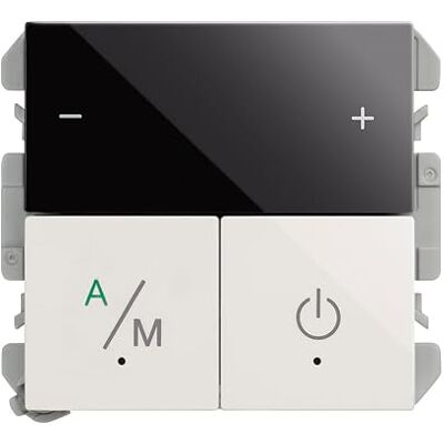 Simon Kit termostato iO para calefacción conectivo de empotrar Blanco, 270, Termostato Pared Plano y Fino, Fácil de Instalar, Incluye Marco, Tapa y Mecanismo, Color Blanco Simon Kit termostato iO para calefacción conectivo de empotrar Blanco, 270, Termostato Pared Plano y Fino, Fácil de Instalar, Incluye Marco, Tapa y Mecanismo, Color Blanco