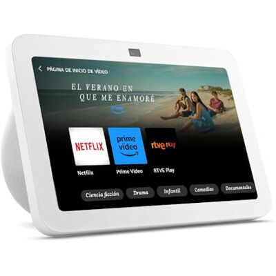 Amazon Reacondicionado Certificado Echo Show 8 (3.ª generación, modelo de 2023) Pantalla táctil inteligente de alta definición con audio espacial, controlador de Hogar digital y Alexa Blanco Amazon Reacondicionado Certificado Echo Show 8 (3.ª generación, modelo de 2023) Pantalla táctil inteligente de alta definición con audio espacial, controlador de Hogar digital y Alexa Blanco