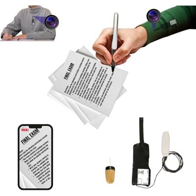 PingaOculto Camara Espia Examenes (Bateria Ampliada + Pinganillo VIP Pro) Kit completo: auricular invisible mini y microcamara oculta 4K camuflada en boton. Para copiar en oposiciones PingaOculto Camara Espia Examenes (Bateria Ampliada + Pinganillo VIP Pro) Kit completo: auricular invisible mini y microcamara oculta 4K camuflada en boton. Para copiar en oposiciones