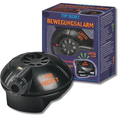 moses . Top Secret Alarma de Movimiento, Juguete de Detective con Detector de Movimiento, luz y Sonido de Alarma Fuerte, Dispositivo espía para niños a Partir de 8 años moses . Top Secret Alarma de Movimiento, Juguete de Detective con Detector de Movimiento, luz y Sonido de Alarma Fuerte, Dispositivo espía para niños a Partir de 8 años
