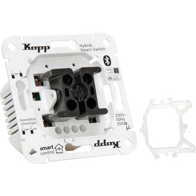 Kopp Smart Control Regulador de intensidad universal para y varios fabricantes de interruptores, Smart Home, Amazon Alexa, Google Home, Kopp Smart Control Regulador de intensidad universal para y varios fabricantes de interruptores, Smart Home, Amazon Alexa, Google Home,