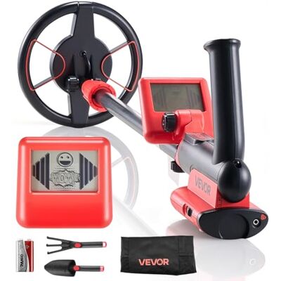 VEVOR Detector de Metales 152,4 mm Ligero con Pantalla de Detección, Bobina de Búsqueda de 152,4 mm Resistente al Agua IP68, Detector para Metales Precisión Alta para Exploración de Monedas, Oro VEVOR Detector de Metales 152,4 mm Ligero con Pantalla de Detección, Bobina de Búsqueda de 152,4 mm Resistente al Agua IP68, Detector para Metales Precisión Alta para Exploración de Monedas, Oro