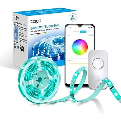 Tapo L900-5 Tira LED Inteligente WiFi, Multicolor RGB, Control App/Voz Tapo L900-5 Tira LED Inteligente WiFi, Multicolor RGB, Control App/Voz
