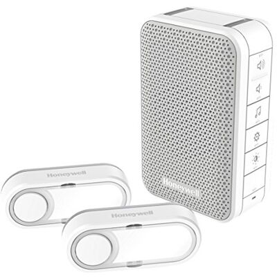 LIFEBOX Honeywell Set timbre inalámbrico y 2 empujadores LIFEBOX Honeywell Set timbre inalámbrico y 2 empujadores
