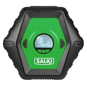 salki ALLinONE INFLATOR Compresor de Aire Portátil Multifuncional, Inflador de Ruedas para Coche y Bicicleta Incluye Múltiples Boquillas, Batería 2.000 mah (x3) salki ALLinONE INFLATOR Compresor de Aire Portátil Multifuncional, Inflador de Ruedas para Coche y Bicicleta Incluye Múltiples Boquillas, Batería 2.000 mah (x3)