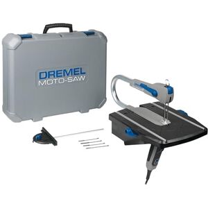 Dremel Moto-Saw MS20 Sierra de calar estacionaria, 70 W, sierra de calar eléctrica con 1 complemento y 5 accesorios Dremel Moto-Saw MS20 Sierra de calar estacionaria, 70 W, sierra de calar eléctrica con 1 complemento y 5 accesorios