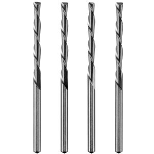 Ryobi Juego de 4 brocas para madera y plástico 3,2 mm 1/8 '' Ryobi Juego de 4 brocas para madera y plástico 3,2 mm 1/8 ''