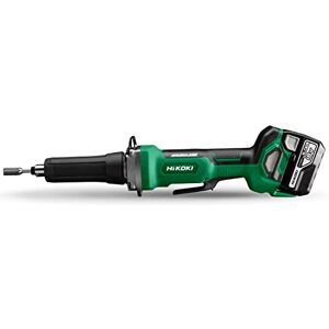 HIKOKI Akku Geradschleifer mit Paddle Schalter, GP18DB (18V (2x 5,0 Ah) Li-ion Akku, Brushless, Spannzange Ø: 6mm, Schleifstifte Ø max.: 50mm, Leerlaufdrehzahl: 29000 min-1) Zubehör im Transportkoffer HIKOKI Akku Geradschleifer mit Paddle Schalter, GP18DB (18V (2x 5,0 Ah) Li-ion Akku, Brushless, Spannzange Ø: 6mm, Schleifstifte Ø max.: 50mm, Leerlaufdrehzahl: 29000 min-1) Zubehör im Transportkoffer