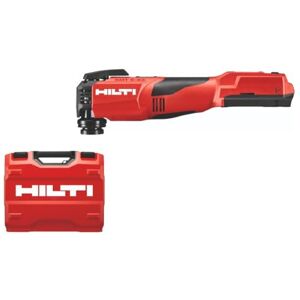 HILTI herramienta multifunción oscilante batería SMT 6-22 Nuron (RPM 20000, Cortar, Lijar, Madera, Yeso, Tabique seco, Tubería metal y PVC. Oscilante 4º. Compatible Starlock Max. Con Maletín) HILTI herramienta multifunción oscilante batería SMT 6-22 Nuron (RPM 20000, Cortar, Lijar, Madera, Yeso, Tabique seco, Tubería metal y PVC. Oscilante 4º. Compatible Starlock Max. Con Maletín)
