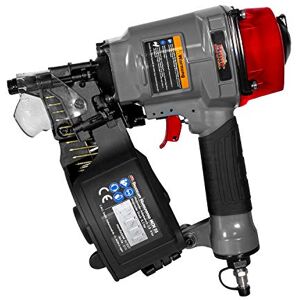 Mauk Pistola de clavos de aire comprimido MCN55, longitud del clavo 32-55 mm, máx. 8,3 bar, clavadora neumática Mauk Pistola de clavos de aire comprimido MCN55, longitud del clavo 32-55 mm, máx. 8,3 bar, clavadora neumática