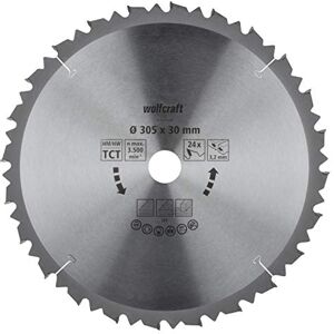 wolfcraft Disco de sierra de corte e ingleteado CT, serie marrón I I Cortes rápidos y bastos wolfcraft Disco de sierra de corte e ingleteado CT, serie marrón I I Cortes rápidos y bastos