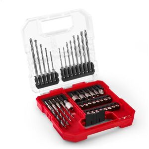 Einhell Accessories Einhell L-CASE Juego de brocas y taladros de 40 piezas (brocas de 25 mm, portapuntas de cambio rápido, llave de vaso, avellanador, brocas para metal, piedra y madera, incl. caja de almacenamiento) Einhell Accessories Einhell L-CASE Juego de brocas y taladros de 40 piezas (brocas de 25 mm, portapuntas de cambio rápido, llave de vaso, avellanador, brocas para metal, piedra y madera, incl. caja de almacenamiento)