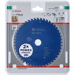 Bosch Professional Disco de sierra circular Expert for Wood (madera, 160 x 20 x 1,5 mm, 48 dientes, accesorio de sierra circular sin cable) Bosch Professional Disco de sierra circular Expert for Wood (madera, 160 x 20 x 1,5 mm, 48 dientes, accesorio de sierra circular sin cable)