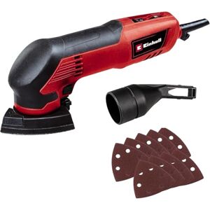 Einhell Lijadora Delta TC-DS 20 E (200 W, circuito de oscilación 2 mm, velocidad de oscilación hasta 22.000 r.p.m., regulación de velocidad, zapata de lijado con velcro, incl. 9 papeles de lija) Einhell Lijadora Delta TC-DS 20 E (200 W, circuito de oscilación 2 mm, velocidad de oscilación hasta 22.000 r.p.m., regulación de velocidad, zapata de lijado con velcro, incl. 9 papeles de lija)
