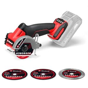 Einhell Professional Tronzadora con batería TP-CO 18/76-C Li BL-Solo (18 V, Brushless, Ø de disco de 76mm, 16 mm de profundidad de corte, ajuste de profundidad, incl. 4 discos de corte, sin batería) Einhell Professional Tronzadora con batería TP-CO 18/76-C Li BL-Solo (18 V, Brushless, Ø de disco de 76mm, 16 mm de profundidad de corte, ajuste de profundidad, incl. 4 discos de corte, sin batería)