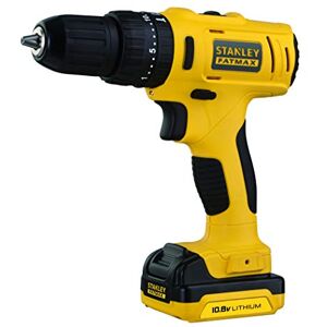 Stanley Fatmax Taladro percutor 10.8V, 22.500 ipm, con 2 baterías de litio 1.5Ah y maletín Stanley Fatmax Taladro percutor 10.8V, 22.500 ipm, con 2 baterías de litio 1.5Ah y maletín