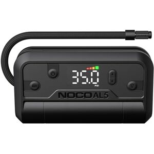 NOCO Air : Inflador de neumáticos inalámbrico de 5A – Compresor de aire portátil a batería – Caudal de 17 SLPM, infla de 0 a 40 PSI en 7 min – Manómetro digital y apagado automático NOCO Air : Inflador de neumáticos inalámbrico de 5A – Compresor de aire portátil a batería – Caudal de 17 SLPM, infla de 0 a 40 PSI en 7 min – Manómetro digital y apagado automático