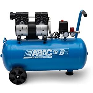 ABAC Compresor de aire silencioso EASE-AIR 50, compresor de aire sin aceite, presión máxima 8 bar, potencia 1 hp, Depósito 50 litros, Nivel sonoro 59 dB ABAC Compresor de aire silencioso EASE-AIR 50, compresor de aire sin aceite, presión máxima 8 bar, potencia 1 hp, Depósito 50 litros, Nivel sonoro 59 dB