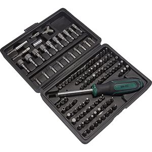 Mannesmann 29896, Juego de puntas de destornillador, 122 Piezas, Tamaño Pequeño Mannesmann 29896, Juego de puntas de destornillador, 122 Piezas, Tamaño Pequeño
