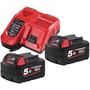 Milwaukee - M18 NRG-502 - 2x 5.0Ah - kit de herramientas inalámbricas Milwaukee - M18 NRG-502 - 2x 5.0Ah - kit de herramientas inalámbricas
