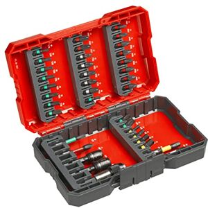 kwb Caja de brocas para llave de impacto y impacto, Con soporte para puntas y llaves de vaso resistentes a los impactos, 37 piezas kwb Caja de brocas para llave de impacto y impacto, Con soporte para puntas y llaves de vaso resistentes a los impactos, 37 piezas