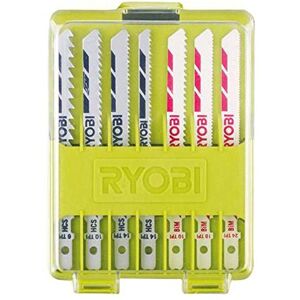 Ryobi Surtido de 10 hojas de Sierra de Calar