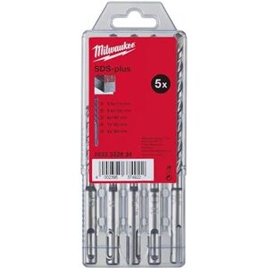Juego de brocas Milwaukee M2 - 5 tamaños - SDS-Plus Juego de brocas Milwaukee M2 - 5 tamaños - SDS-Plus