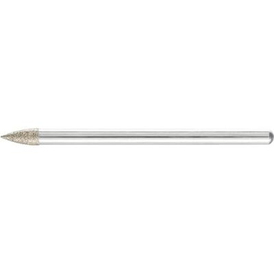 PFERD Muela de Diamante Forma Obús con Mango (3 x 7 millimeters) Dspg 3,0-7,0/3 D126, Mango 3 x 43 millimeters, Grano de Diamante D 126 PFERD Muela de Diamante Forma Obús con Mango (3 x 7 millimeters) Dspg 3,0-7,0/3 D126, Mango 3 x 43 millimeters, Grano de Diamante D 126