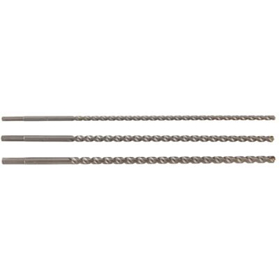 wolfcraft Juego de brocas para taladrar muros, con filo de carburo de tungsteno, vástago hexagonal, Ø 8–12 mm, 3 piezas I I Para trabajos de demolición y reformas wolfcraft Juego de brocas para taladrar muros, con filo de carburo de tungsteno, vástago hexagonal, Ø 8–12 mm, 3 piezas I I Para trabajos de demolición y reformas