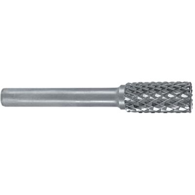 Ruko Fresas metal duro forma A ZYA Cilíndrica con dentado frontal (8 x 60 mm) Ruko Fresas metal duro forma A ZYA Cilíndrica con dentado frontal (8 x 60 mm)