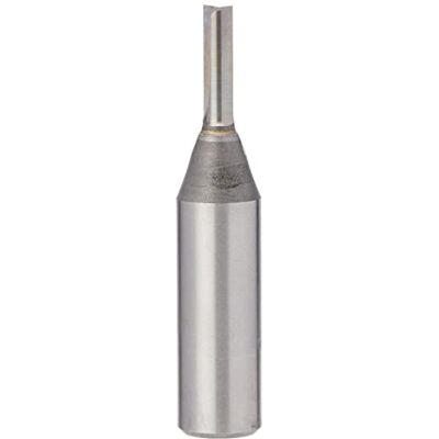 Trend CraftPro Cortador de Fresadora Recto de Dos Flautas, Mango de 1/2 Pulgada, Diámetro de Corte de 5mm y Longitud de Corte de 16mm, metal duro (TCT), Trend CraftPro Cortador de Fresadora Recto de Dos Flautas, Mango de 1/2 Pulgada, Diámetro de Corte de 5mm y Longitud de Corte de 16mm, metal duro (TCT),