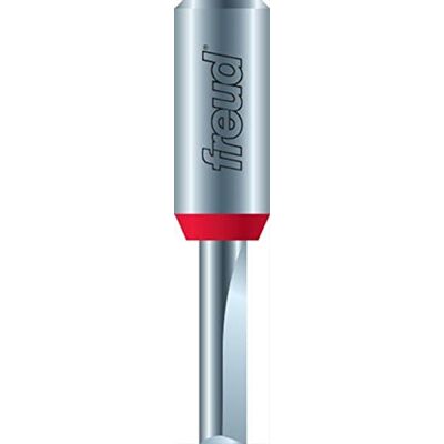 FREUD Broca recta de doble flauta de 12 mm de diámetro con vástago de 1/2 pulgada () FREUD Broca recta de doble flauta de 12 mm de diámetro con vástago de 1/2 pulgada ()