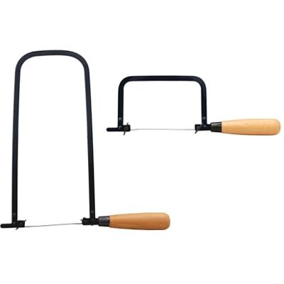 ECLIPSE Professional Tools Juego de 2 Sierras – Sierra de Calar y Sierra de Corte de Precisión para Madera, Metal, Plásticos, Joyería y Manualidades ECLIPSE Professional Tools Juego de 2 Sierras – Sierra de Calar y Sierra de Corte de Precisión para Madera, Metal, Plásticos, Joyería y Manualidades
