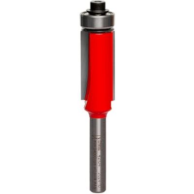 FREUD Bearing Broca de corte empotrado, ideal para recortar laminados y corte de patrones, 1,27 cm de diámetro, vástago de 0,6 cm, 24 000 r. p. m. máximas, FREUD Bearing Broca de corte empotrado, ideal para recortar laminados y corte de patrones, 1,27 cm de diámetro, vástago de 0,6 cm, 24 000 r. p. m. máximas,