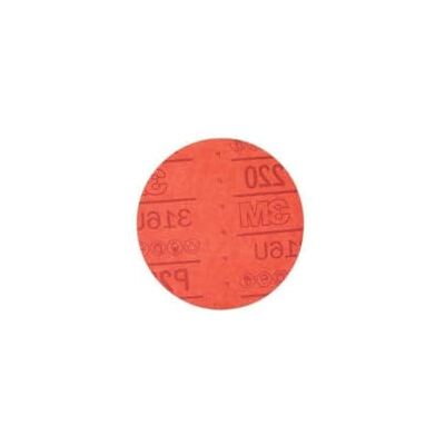 3M Hookit Disco abrasivo Rojo, 0, 5 Pulgadas, Grano 220+ sin Agujeros, Paquete de 50 para Lijado automático, Lijado de imprimación, Lijado E-Coat 3M Hookit Disco abrasivo Rojo, 0, 5 Pulgadas, Grano 220+ sin Agujeros, Paquete de 50 para Lijado automático, Lijado de imprimación, Lijado E-Coat