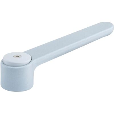 Halder Palanca de tensión plana ajustable, con orificio liso, d1 = 40 mm, d3 = 16 mm/plata Halder Palanca de tensión plana ajustable, con orificio liso, d1 = 40 mm, d3 = 16 mm/plata