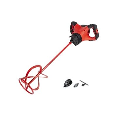 RUBI Mezclador Eléctrico 1800W Mezclado de Adhesivos Cementosos, Resinas, Pinturas … Evita creación de burbujas y/o grumos MIX-9 SUPERTORQUE + PORTABROCAS 230V 50/60Hz RUBI Mezclador Eléctrico 1800W Mezclado de Adhesivos Cementosos, Resinas, Pinturas … Evita creación de burbujas y/o grumos MIX-9 SUPERTORQUE + PORTABROCAS 230V 50/60Hz