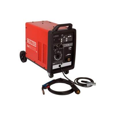 Solter SOLMIG 180 Máquina de Soldadura MIG/MAG 180A, Versátil para Acero, Inoxidable y Aluminio, Portátil y Robusta, Control Preciso y Temporizador para Soldadura por Puntos Solter SOLMIG 180 Máquina de Soldadura MIG/MAG 180A, Versátil para Acero, Inoxidable y Aluminio, Portátil y Robusta, Control Preciso y Temporizador para Soldadura por Puntos