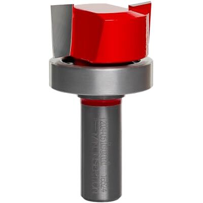FREUD 16 – 094 7/32 pulgadas de diámetro por 1/2" de plisado Shear mortising Bit con 1/2" vástago, FREUD 16 – 094 7/32 pulgadas de diámetro por 1/2" de plisado Shear mortising Bit con 1/2" vástago,