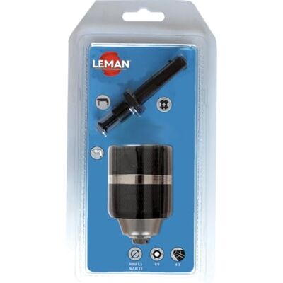 Leman Portaboca automático (tamaño 13) color azul Leman Portaboca automático (tamaño 13) color azul