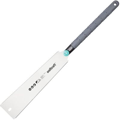 wolfcraft Sierra japonesa, 330 mm I I Para cortar madera y plástico con facilidad, ideal para rodapiés, cortes finos en cualquier proyecto de carpintería y en jardinería wolfcraft Sierra japonesa, 330 mm I I Para cortar madera y plástico con facilidad, ideal para rodapiés, cortes finos en cualquier proyecto de carpintería y en jardinería