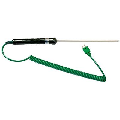 PeakTech , Sonda de temperatura profesional tipo K -50-700 grados, sonda de temperatura de varilla universal, diámetro del sensor 3 mm PeakTech , Sonda de temperatura profesional tipo K -50-700 grados, sonda de temperatura de varilla universal, diámetro del sensor 3 mm