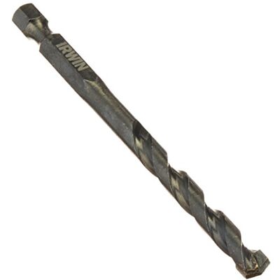 IRWIN Impact Performance Series 1/4-inch x 4-inch broca para mampostería (, – IRWIN Impact Performance Series 1/4-inch x 4-inch broca para mampostería (, –