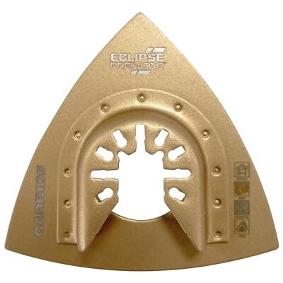 ECLIPSE Professional Tools Escofina triangular de 80mm con grano de carburo ECLIPSE Professional Tools Escofina triangular de 80mm con grano de carburo